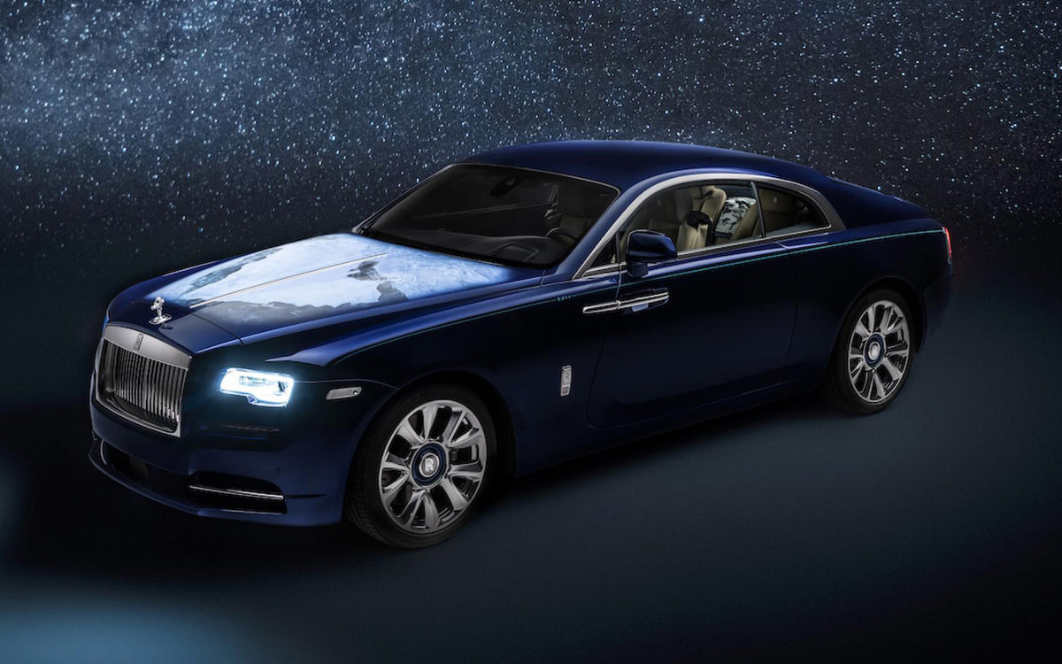 This bespoke Rolls-Royce Wraith celebrates the Earth.