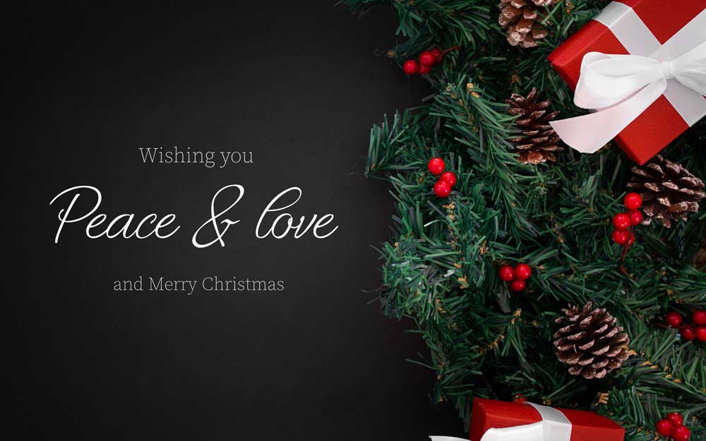 Peace, Wealth, and Happiness! Merry Christmas & a Happy New Year!